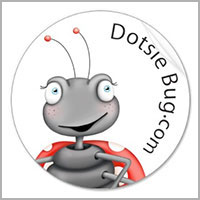 Dotsie Bug stickers